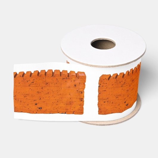 Oranje brick - Atom of Creation Grosgrain Lint (Spoel)