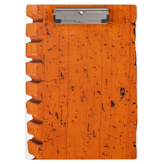 Oranje brick - Atom of Creation Klembord (Voorkant)