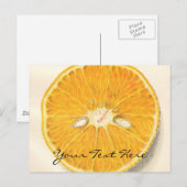 Oranje Briefkaart (Voorkant / Achterkant)