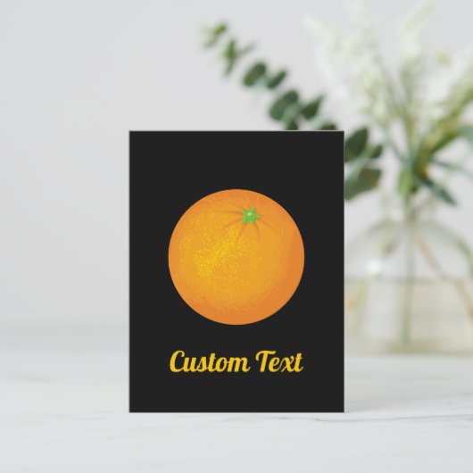 Oranje Briefkaart (Staand voorkant)