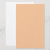 Oranje Briefpapier (Voorkant / Achterkant)
