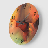 Oranje bruin Abstract 59 Grote Klok (Hoek)
