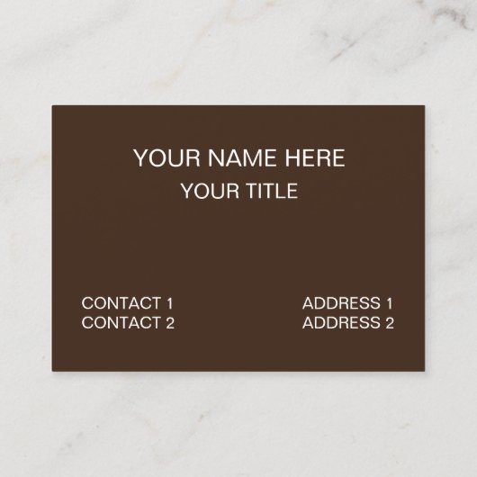 Oranje bruin diamanten geometrisch patroon visitekaartje (Achterkant)