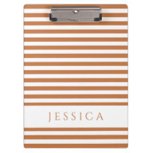 Oranje bruin en witte stripper