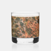 Oranje Bruin Marmer Glas (Rechts)