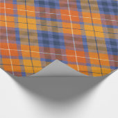 Oranje bruin Paars Pset Cadeaupapier (Hoek)