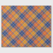 Oranje bruin Paars Pset Cadeaupapier (Vlak)