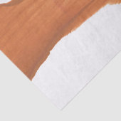 Oranje-bruine abstractie tissuepapier (Detail)