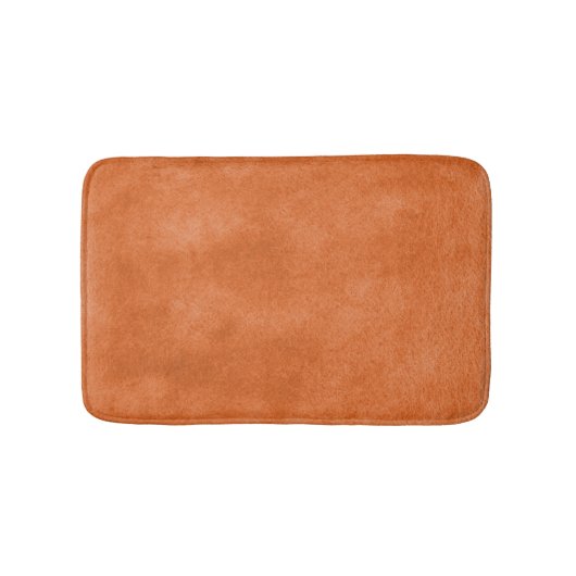 Oranje bruine Waterverf Wash Bath Mat (Voorkant)