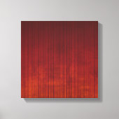 Oranje-bruinrood Abstract Canvas Afdruk (Voorkant)