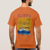 Oranje Bubba T-shirt (Achterkant)