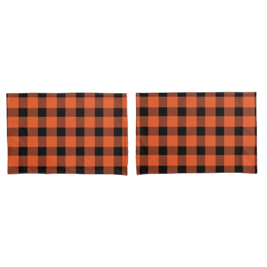 Oranje bufferboorgat kussensloop (Voorkant-Set)