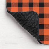 Oranje bufferboorgat muismat (Hoek)