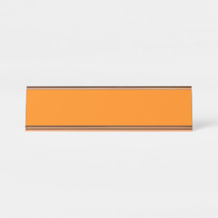 Oranje Bureau Naambordje