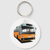 Oranje bus sleutelhanger (Voorkant)