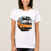 Oranje bus t-shirt (Voorkant)