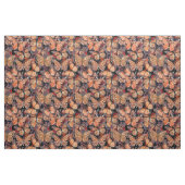 Oranje Butterflies Stof (Yard (91,4 cm))