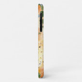  Oranje Butterfly Ephemera Case-Mate iPhone Case (Achterkant/links)