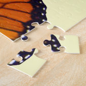 Oranje Butterfly Puzzle Legpuzzel (Zijkant)