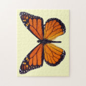 Oranje Butterfly Puzzle Legpuzzel (Verticaal)