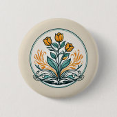 Oranje Button (Voorkant)