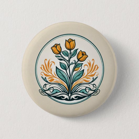 Oranje Button (Voorkant)