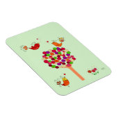 Oranje Button Magneet (Rechterzijde)