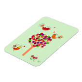 Oranje Button Magneet (Linkerzijde)