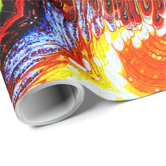 Oranje cadeaupapier (Rol Hoek)