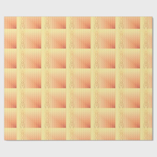 Oranje Cadeaupapier (Vlak)