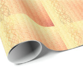 Oranje Cadeaupapier (Rol Hoek)