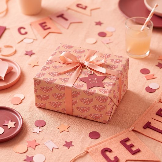 Oranje Cadeaupapier