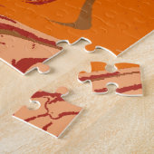 Oranje Cake Legpuzzel (Zijkant)