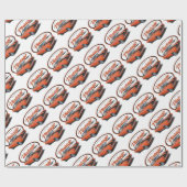  Oranje Camaro Cadeaupapier (Vlak)