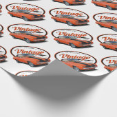  Oranje Camaro Cadeaupapier (Hoek)