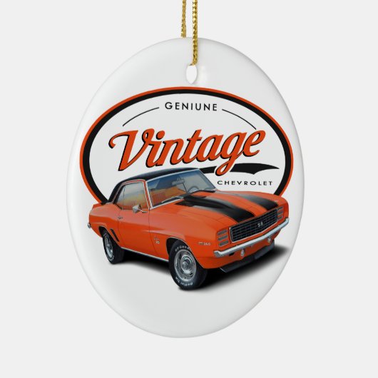  Oranje Camaro Keramisch Ornament (Rechts)