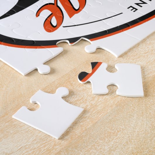  Oranje Camaro Legpuzzel (Zijkant)