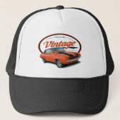  Oranje Camaro Trucker Pet (Voorkant)