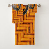 Oranje camera-handdoeksets voor fotografie bad handdoek (Insitu)
