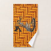 Oranje camera-handdoeksets voor fotografie bad handdoek (Handdoek)