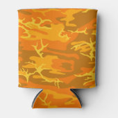 Oranje Camo Blikjeskoeler (Voorkant)