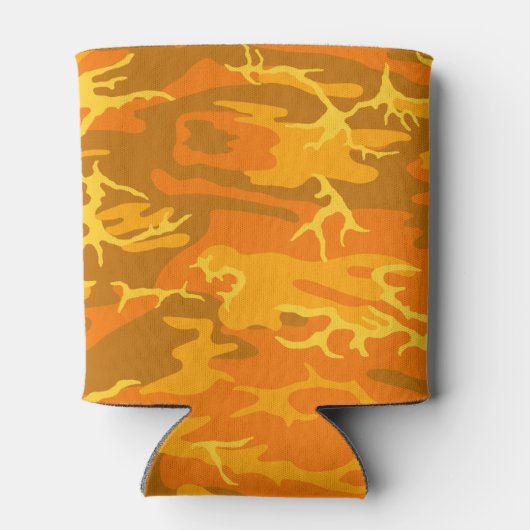 Oranje Camo Blikjeskoeler (Achterkant)