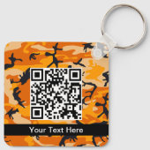Oranje Camo, Camouflage, Militair, Leger Sleutelhanger (Achterkant)