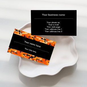 Oranje Camo, Camouflage, Militair, Leger Visitekaartje