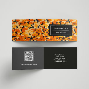 Oranje Camo, Camouflage, Militair, Leger Visitekaartje