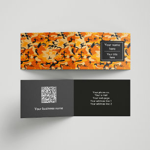 Oranje Camo, Camouflage, Militair, Leger Visitekaartje