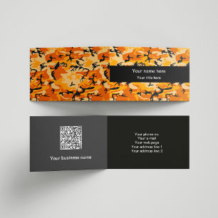 Oranje Camo, Camouflage, Militair, Leger Visitekaartje