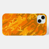 Oranje Camo Case-Mate iPhone Case (Achterkant (horizontaal))