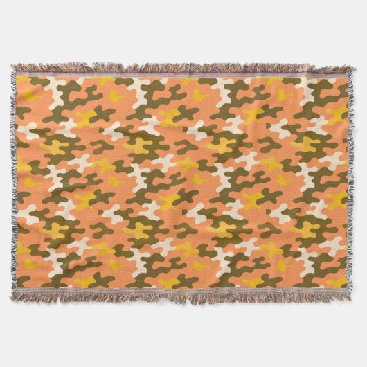 Oranje Camo Deken (Voorkant)