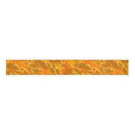 Oranje Camo Grosgrain Lint